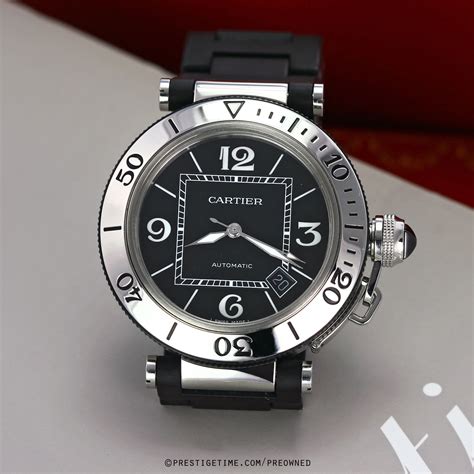 pre owned cartier pasha watches|cartier pasha seatimer watch.